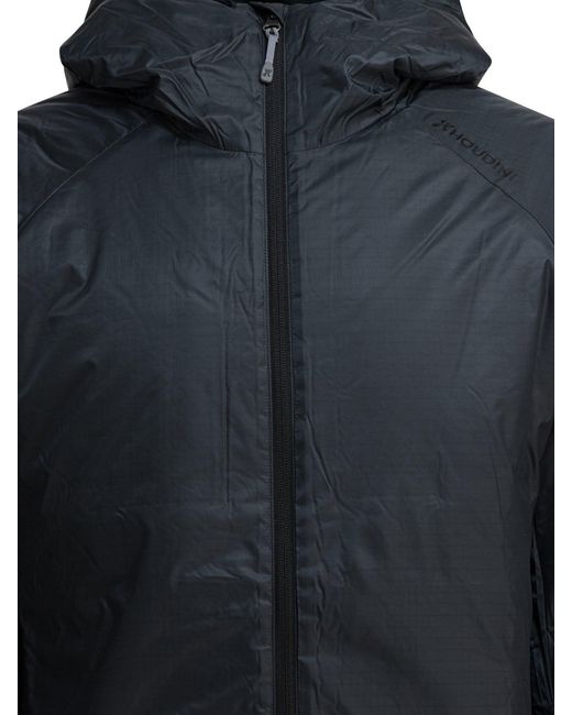 Houdini Sportswear Black Dunfri Jackets And Coats