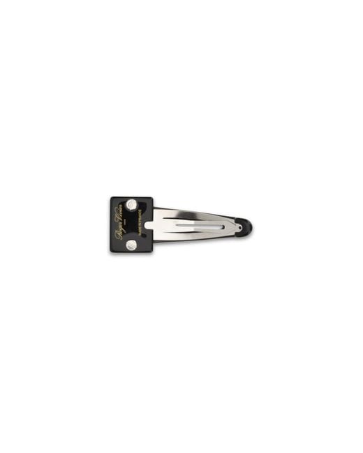 Roger Vivier White Rhinestone Hair Clip