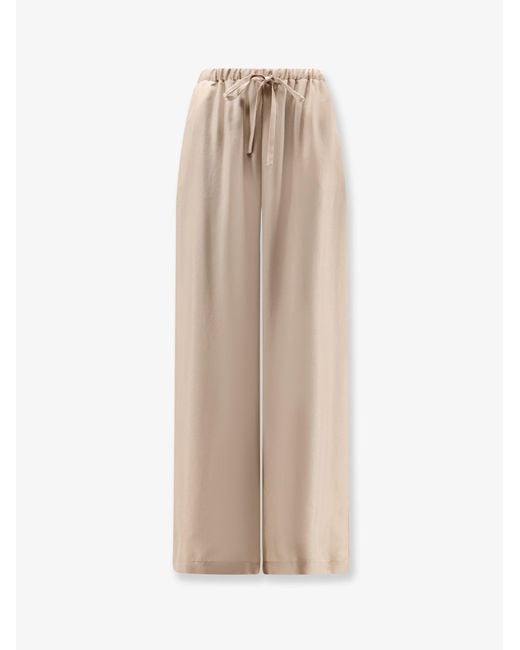 Alysi Natural Silk Trousers