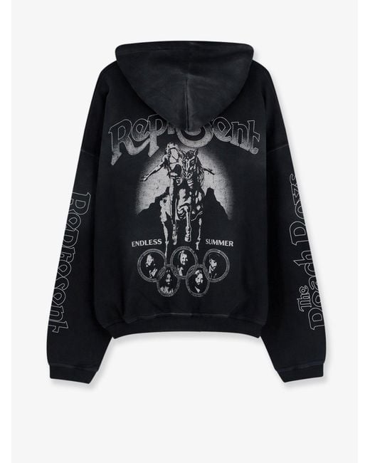 Represent Black Beach Boys Endless Summer Cotton Sweatshirt for men
