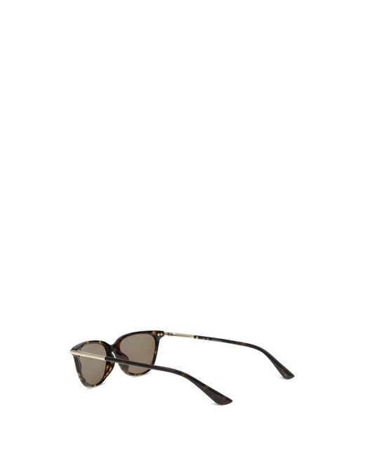 McQueen Metallic Cat-Eye Sunglasses