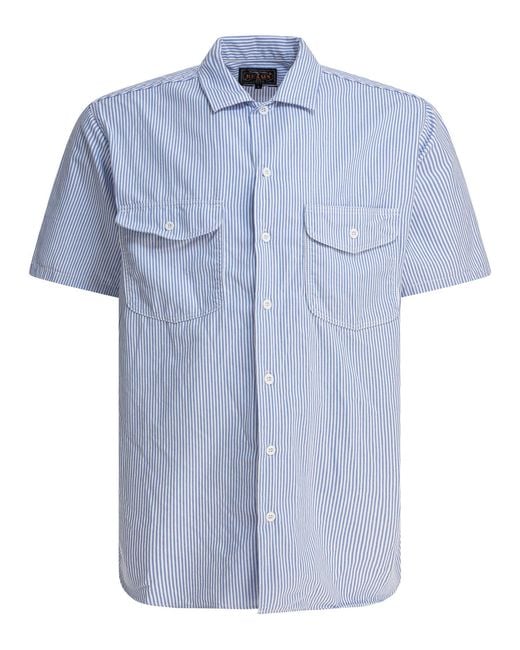 Beams Plus Work Shirts Blue for men