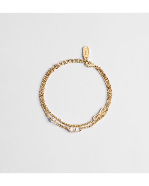 Women's Metallic Cd Mini Bow Bracelet