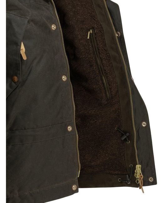 Manifattura Ceccarelli Black "Mountain" Parka for men