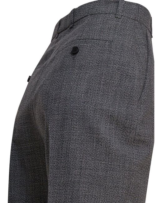 McQueen Blue Wool Pants