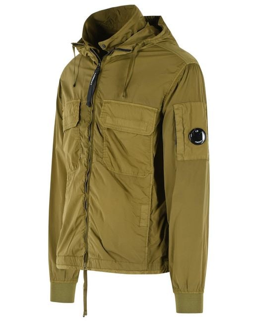 C P Company Green Polyamide Blend Jacket for men