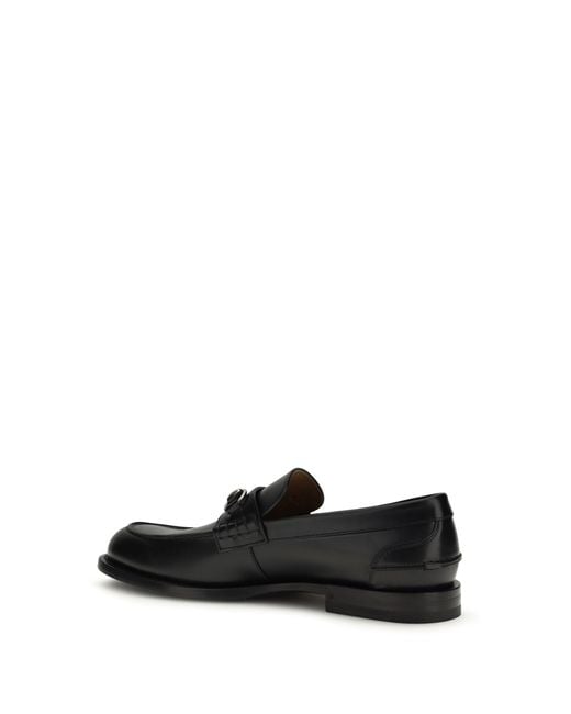 Gucci Black Horsebit Loafers for men