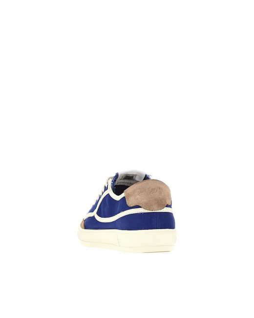 Autry Blue Windscape Low Canvas Sneakers for men