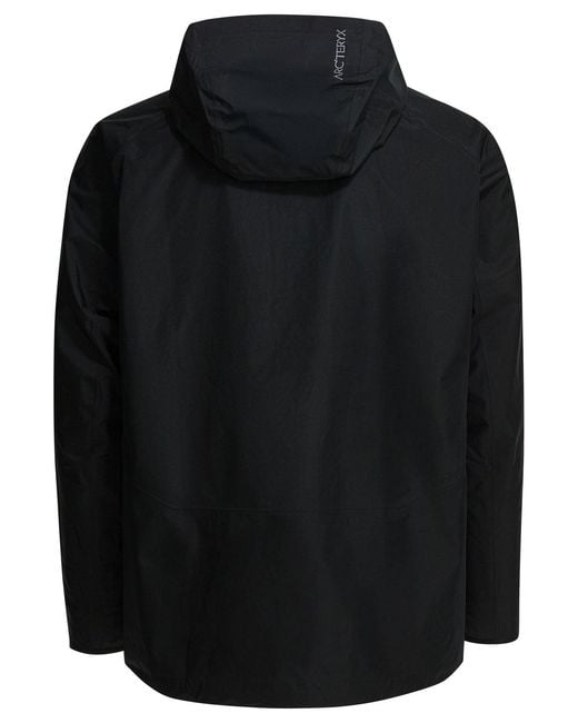 Arc'teryx Black Solano Technical Jacket for men
