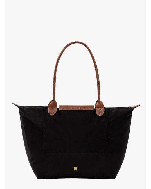 Longchamp Black Le Pliage Nylon Shoulder Bag