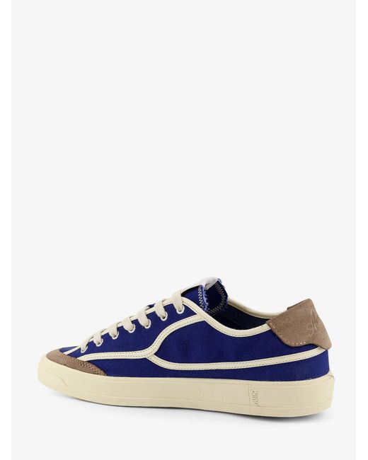 Autry Blue Canvas Sneakers Windscape