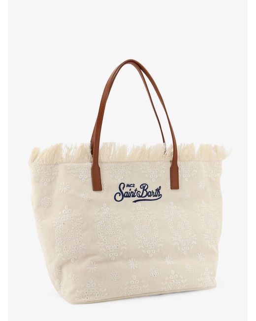 Mc2 Saint Barth Natural Le City Bag Canvas