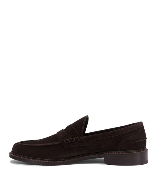 Tricker's Black Loafers & Slippers for men