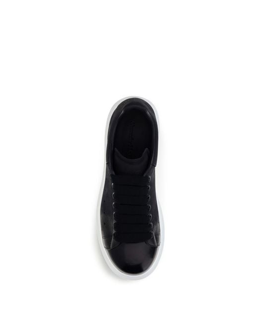 McQueen Black Oversized Sneakers for men