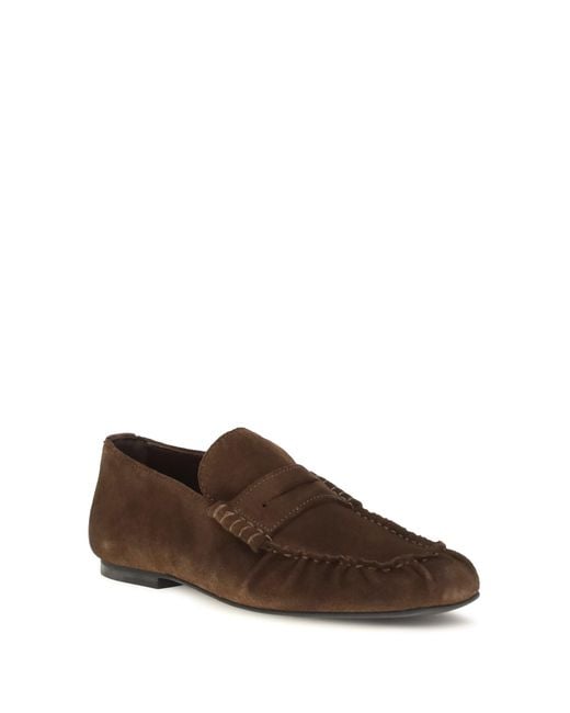 Alohas Brown Aven Suede Loafers