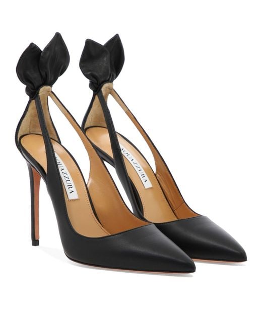 Aquazzura Multicolor Bow Tie Pump 105 Mm Heeled Shoes