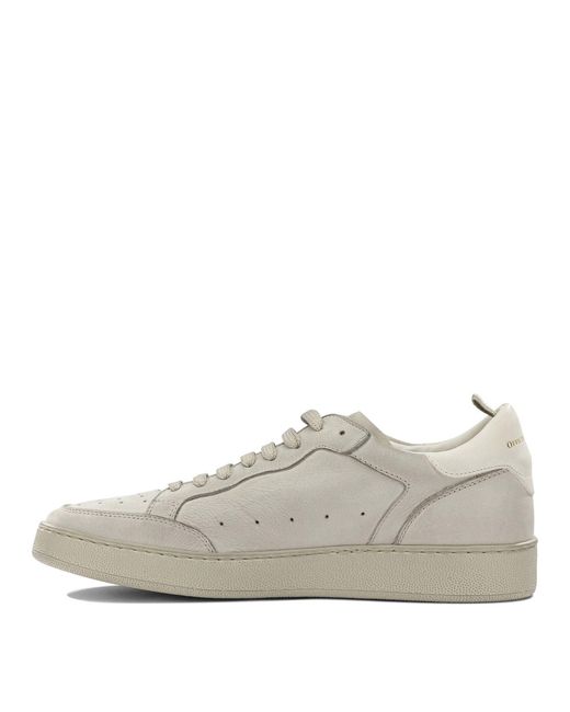 Officine Creative White The Answer Low-Top Sneakers for men