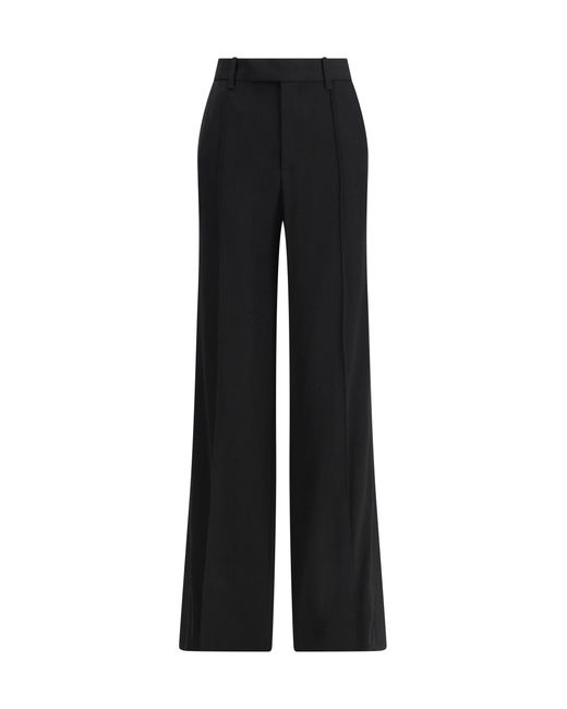 Phoebe Philo Black Tuxedo Trousers
