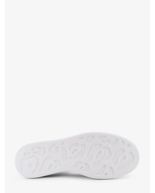 McQueen White Sneakers Pelle