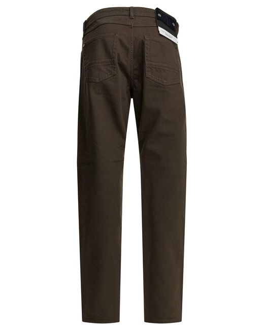 Stone Island Gray Straight Leg Jeans for men