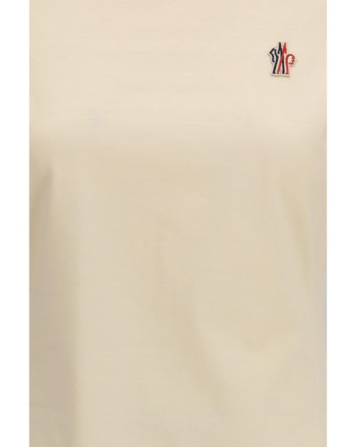 Moncler White Cotton T-Shirt
