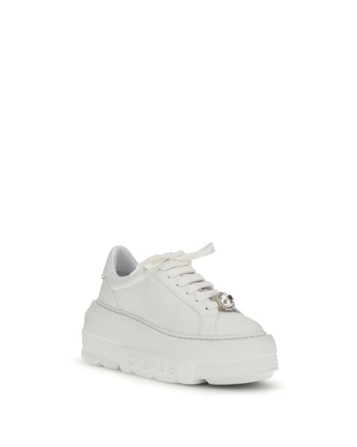 Casadei White Sneakers Nexus