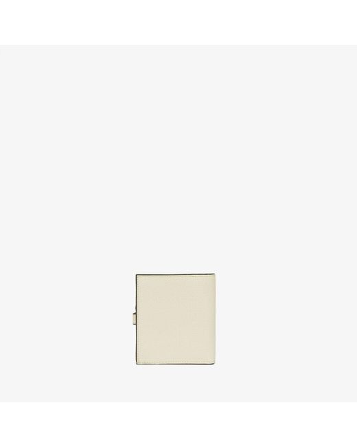 Valextra Natural Leather Wallet for men