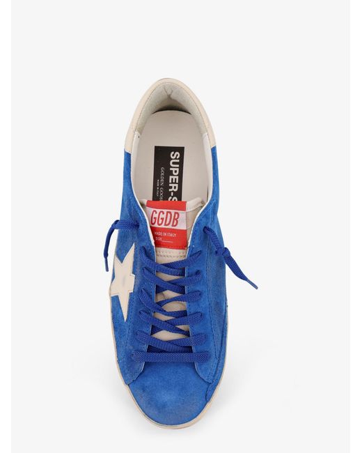 Golden Goose Deluxe Brand Blue Deluxe Brand Super Star Classic With List for men