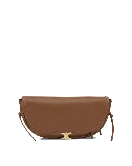 Céline Brown Shoulder Bags