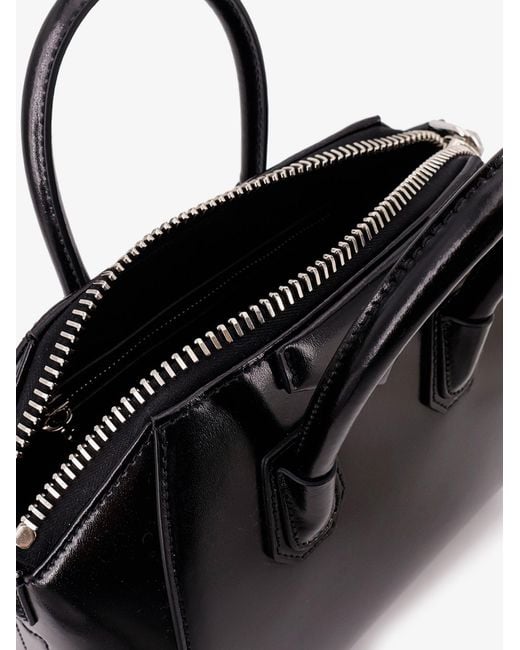 Givenchy Black Antigona Mini Leather Shoulder Bag