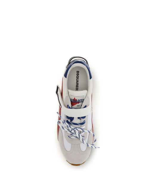 DSquared² White Dc-642 Sneakers for men