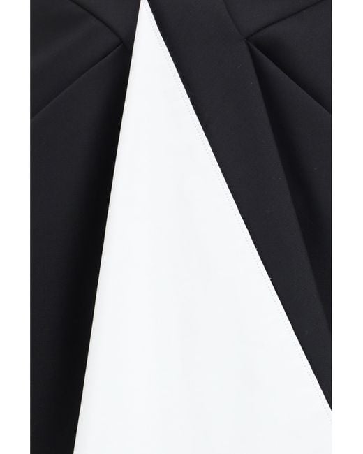 Givenchy Blue Draped Midi Skirt