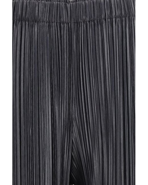 Phoebe Philo Gray Pleated Pants Razor