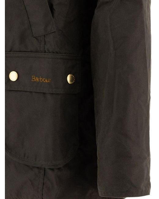 Barbour Black "Modern Beadnell" Jacket