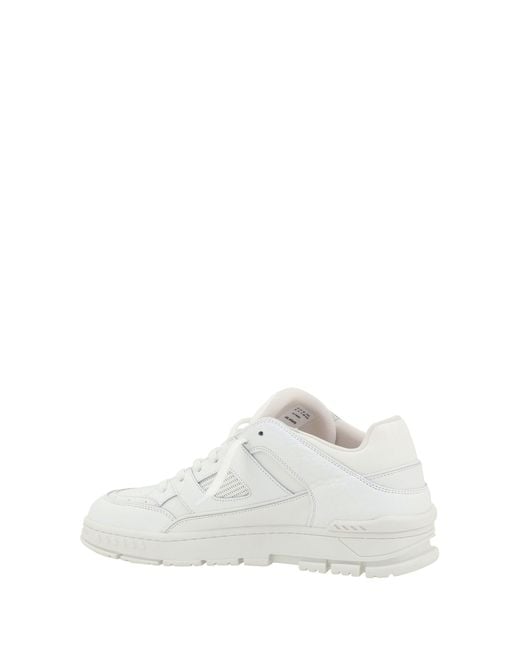 Axel Arigato White Sneakers Area Lo Calf Leather for men