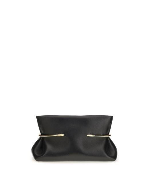 Givenchy White Pinch Soft Clutch