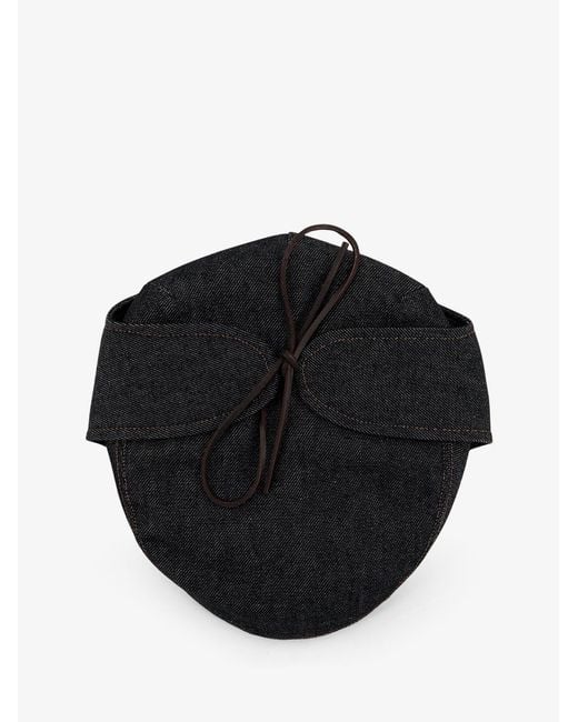 Walk In Paris Black Sherlock Raw Denim Hat for men
