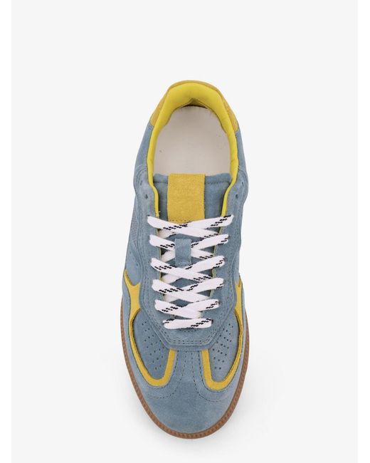 Alohas Blue Suede Sneakers