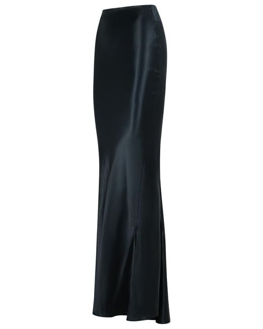 ANDAMANE Blue 'Nemesia' Viscose Skirt