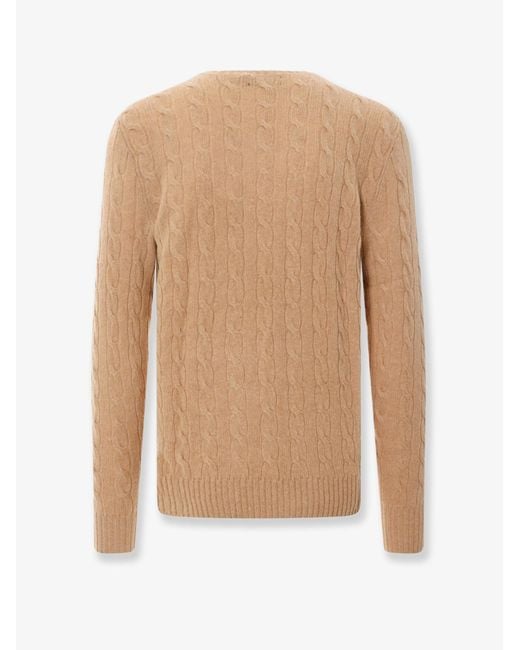 Polo Ralph Lauren Natural Wool And Cashmere Blend Sweater for men