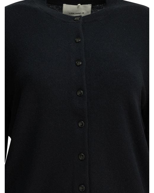Lisa Yang Black Cashmere Knitwear