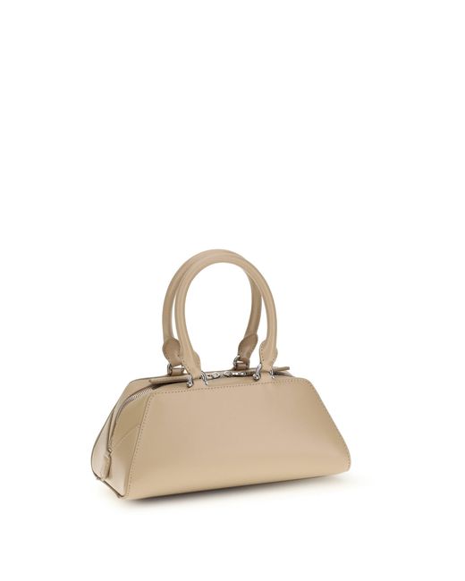 Givenchy Natural Antigona East-West Mini Leather Handbag Sand