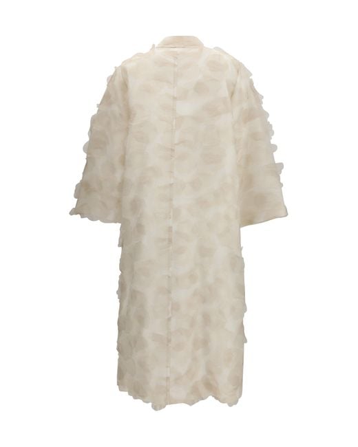Max Mara White Mito Coat