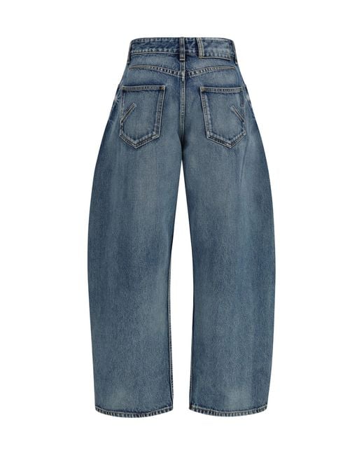 Alaïa Blue Alaïa Rodeo Jeans
