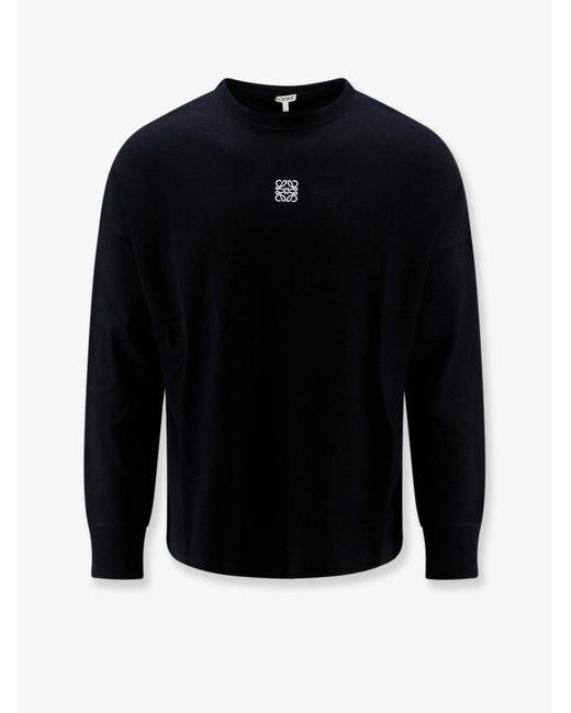 Men's Blue Ribbed Cotton T-Shirt