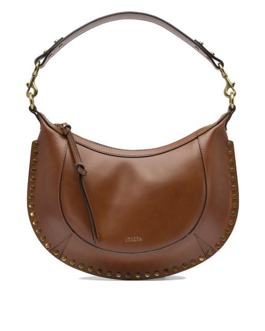 Isabel Marant Brown "Naoko" Medium Shoulder Bag
