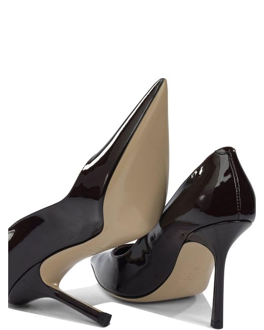 Ninalilou Black Heeled Shoes Bordeaux