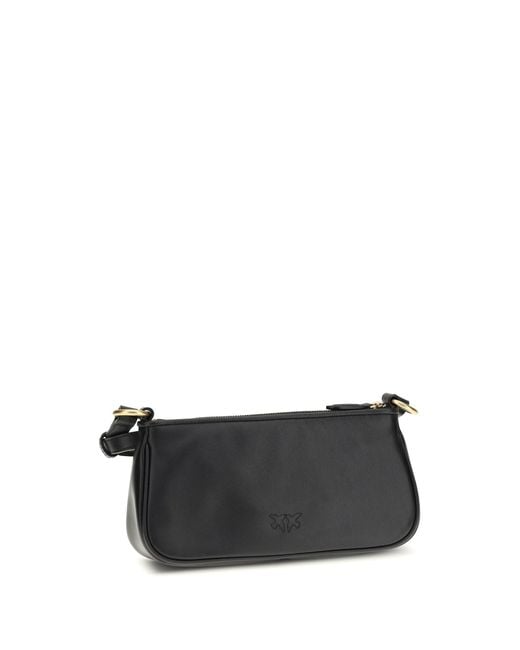Pinko Black Shoulder Bag Mini Half Moon
