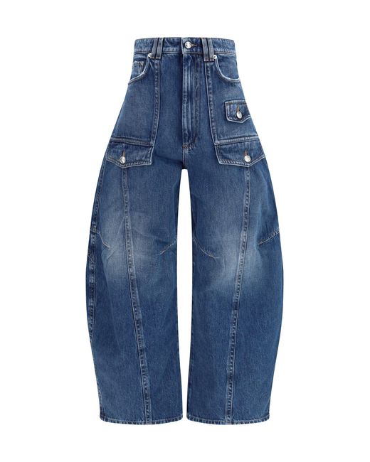Max Mara Blue Violino Jeans Notte