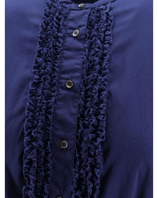 Aspesi Blue Cotton Dress